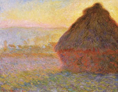 Claude Monet, Haystacks (Sunset)