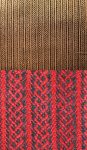 celtic braid fabrics - same draft, different sizes of yarn