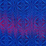 smaller version of handwoven swatch with blue against blue-purple