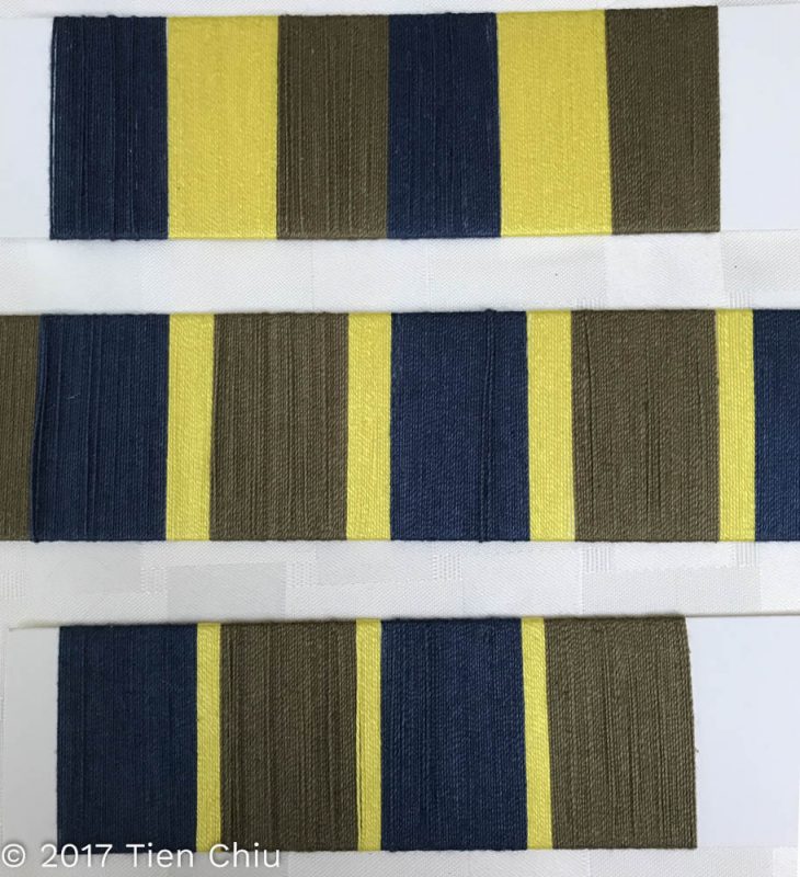 card wraps with various proportions of stripes