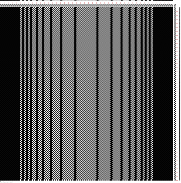 curved gradient using a black and white warp