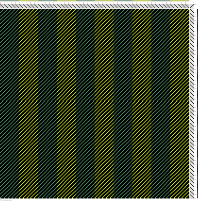 lime green with bright green, thick stripes, 3/1 twill reverse side